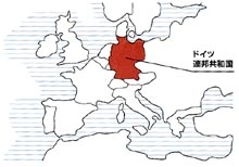 ドイツの地図