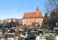 ドイツの古い墓地と礼拝堂